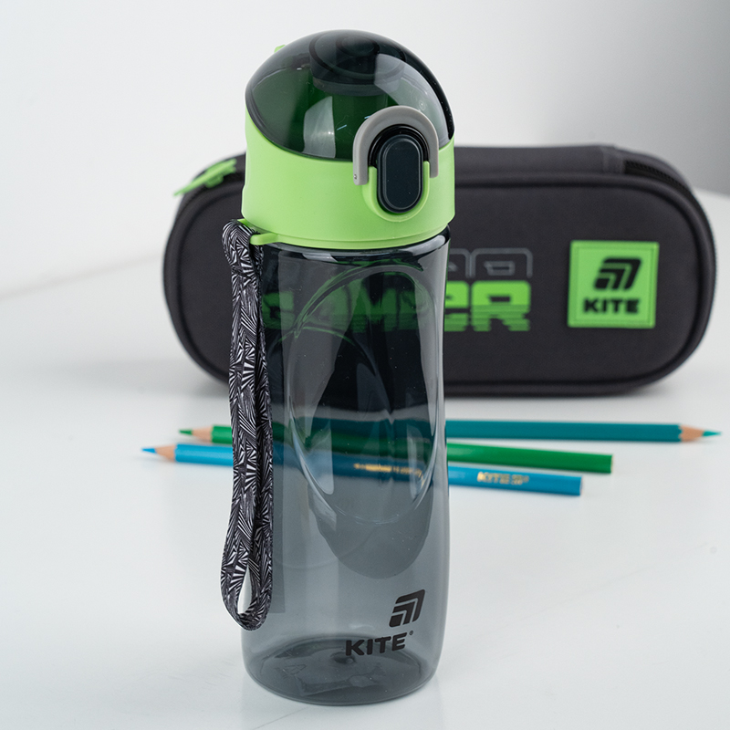 Пляшечка для води, 530 мл, сіра (K25-400-2) Kite - фото 3