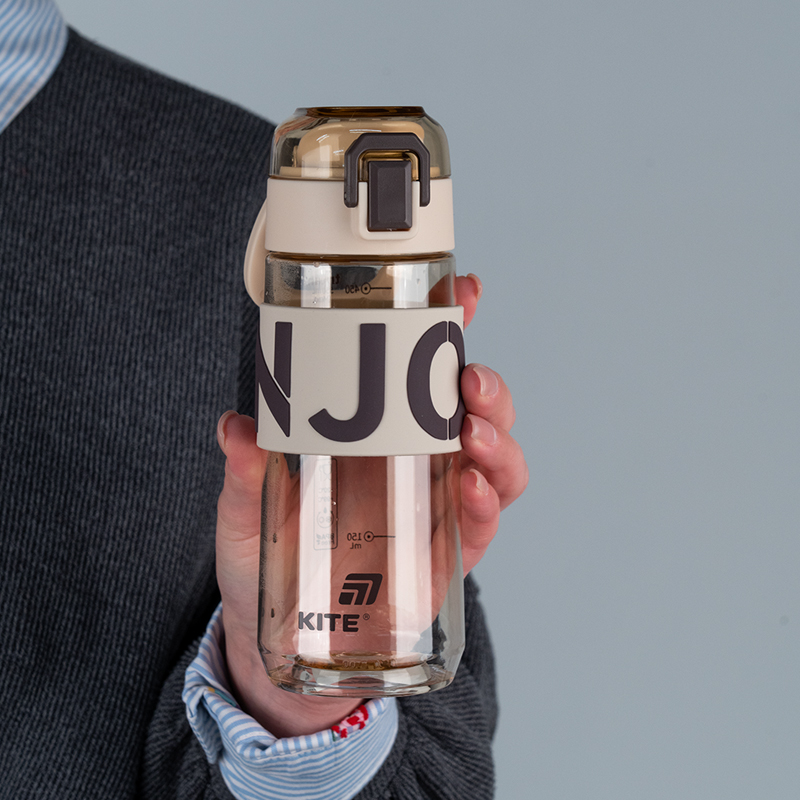 Бутылочка для воды, 550 мл, коричневая (K25-1232-3) Kite - фото 5