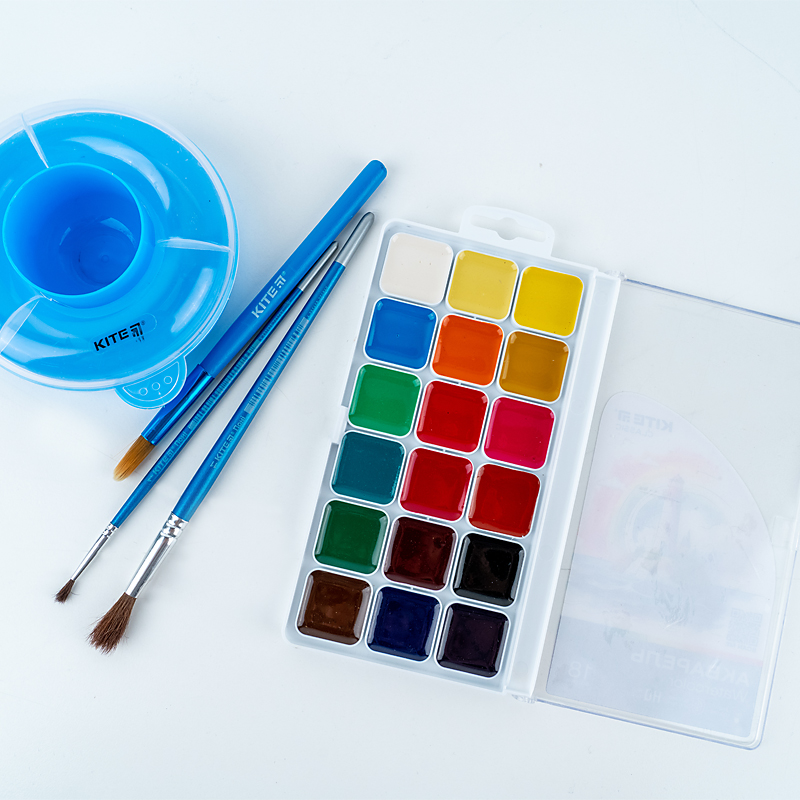 Краски акварельные, 18 цв. Kite Classic (K-066) Kite - фото 3
