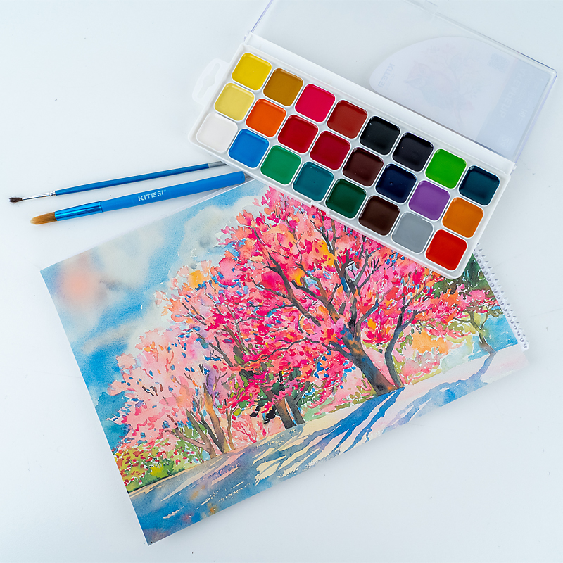 Краски акварельные, 24 цв. Kite Classic (K-442) Kite - фото 3