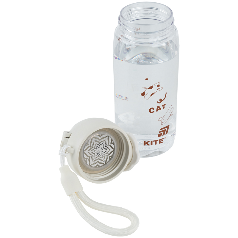 Бутылочка для воды, 480 мл, белая (K25-1236-1) Kite - фото 5