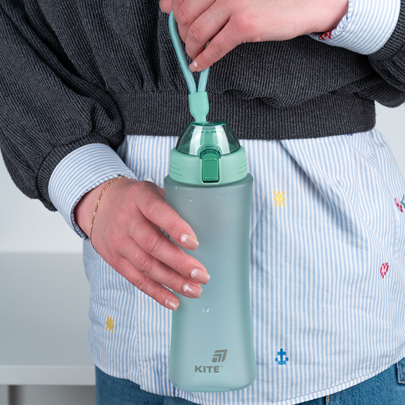 Бутылочка для воды, 660 мл, бирюзовая (K25-1216-2) Kite - фото 5