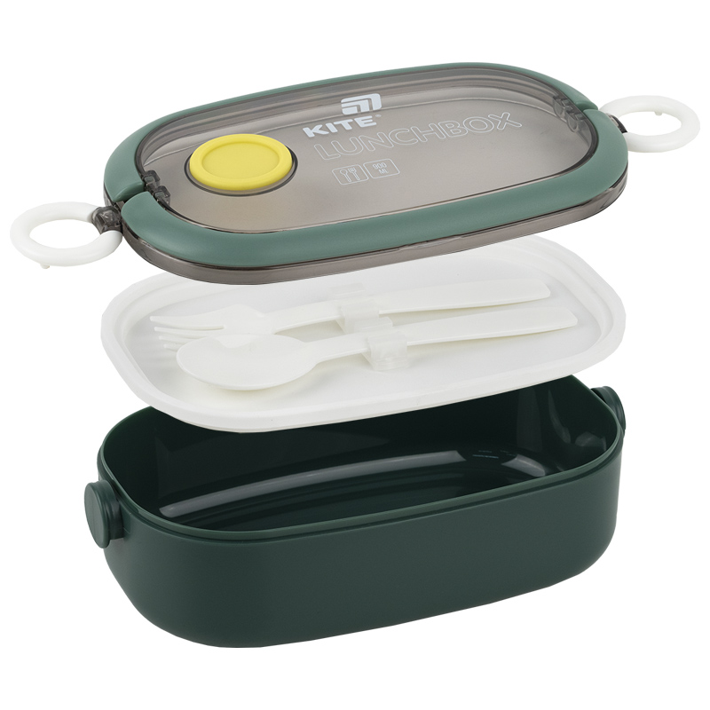 Ланчбокс 900 мл, зеленый (K25-1180-3) Kite - фото 6