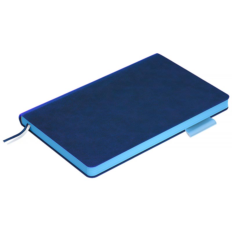 Еженедельник 2026 Partner Soft Muse, 125*195мм, синий Axent - фото 3