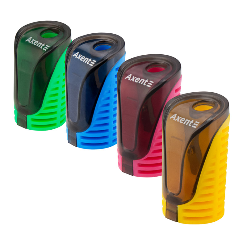 Точилка с контейнером Skyfall, 1156-А, ассорти Axent - фото 5