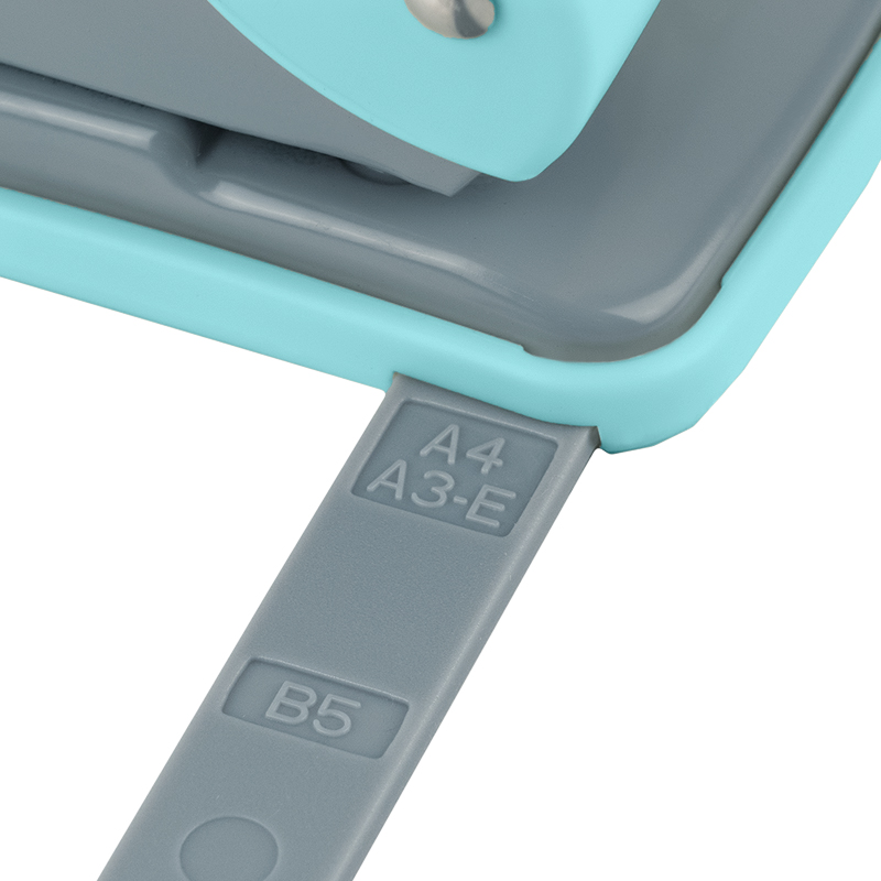 Дырокол на 2 отверстия, до 20 листов Welle-2 Pastelini, пластиковый, мятный Axent - фото 2