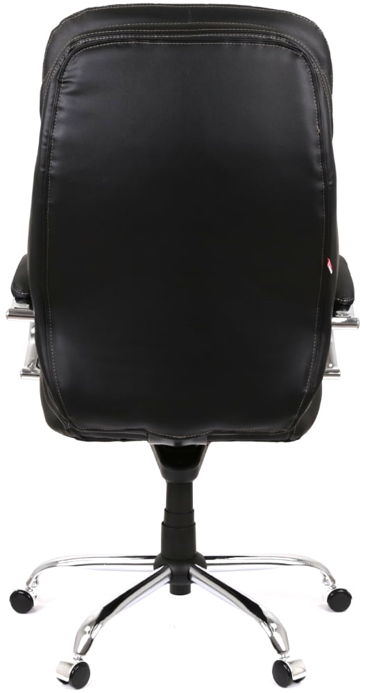 Кресло Валенсия Soft CH MB (Кожа LC-A) черный АКЛАС - фото 8