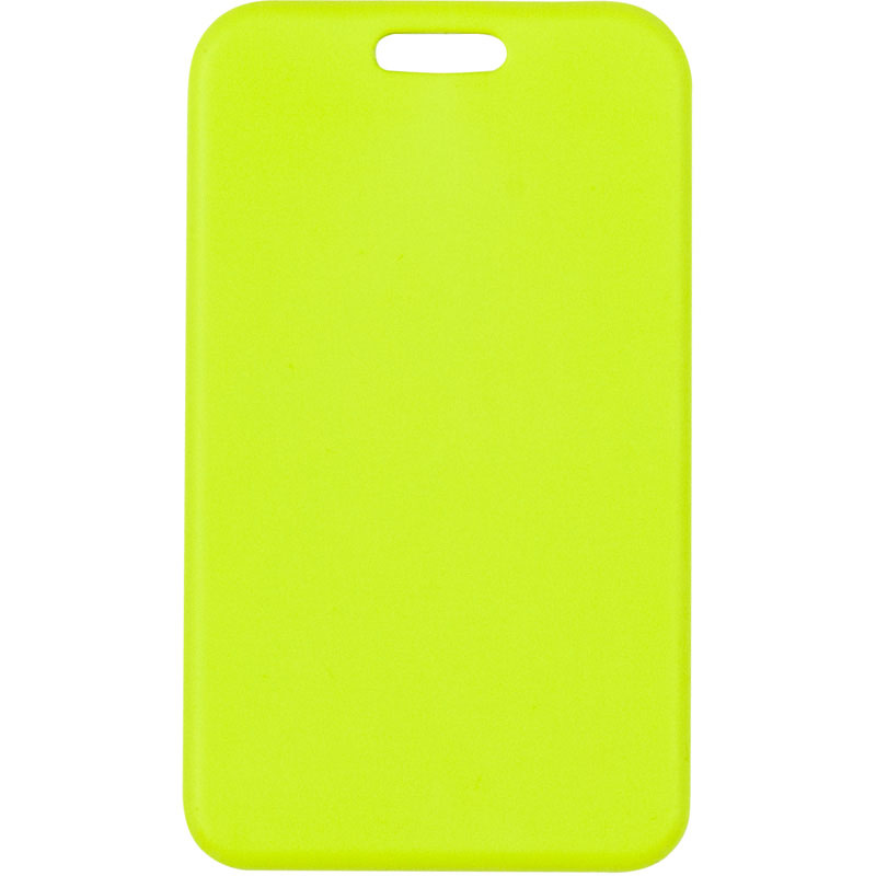 Бейдж-чехол вертикальный SoftTouch, 54*85мм., матовый, салат. Axent - фото 5