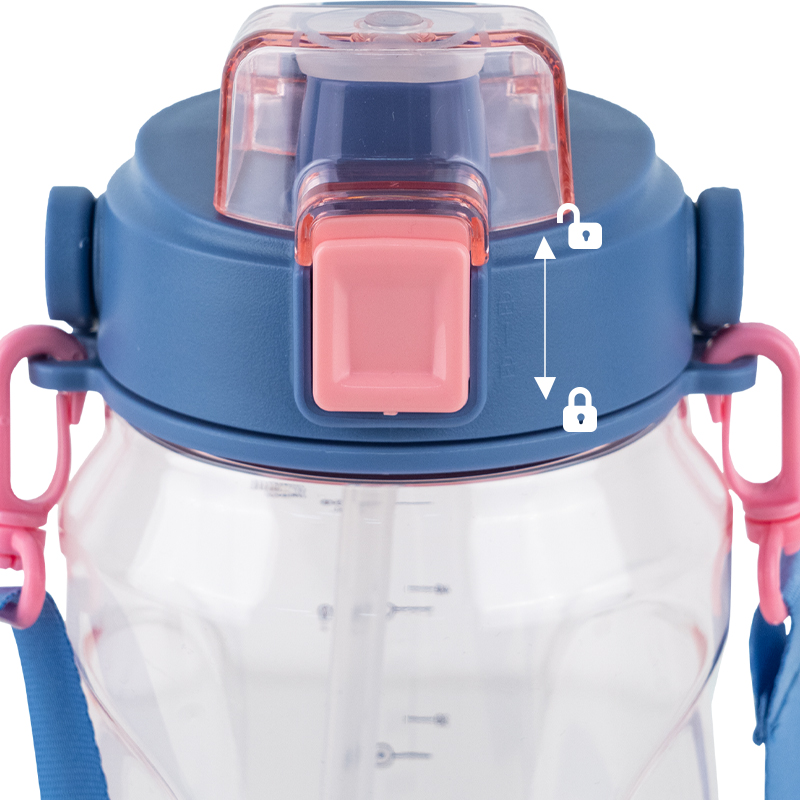 Бутылочка для воды, 1500 мл, розовая Kite - фото 8