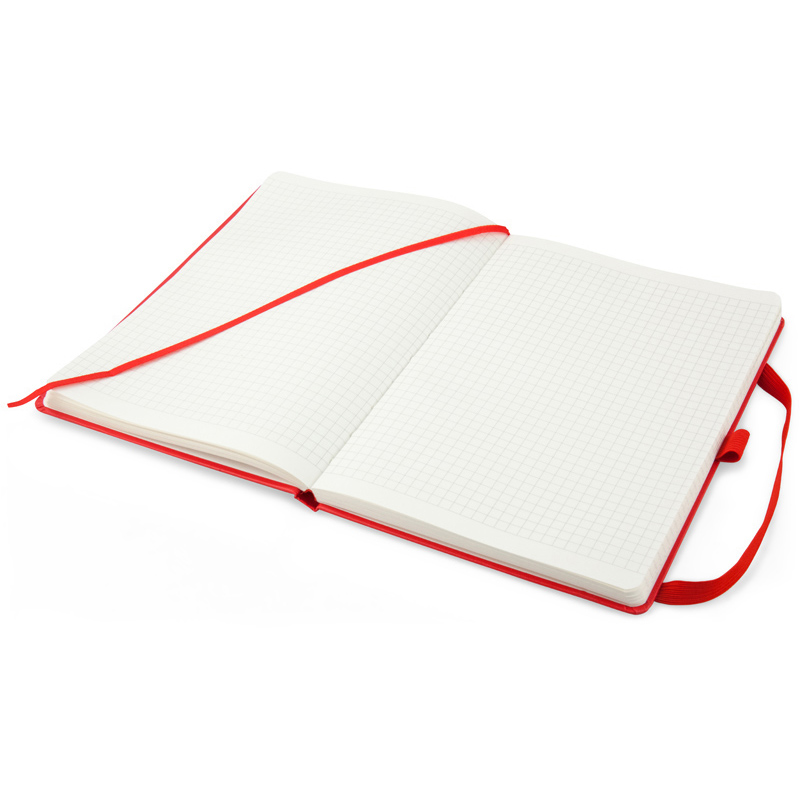 Книга записна Partner Prime А5 (145*210мм.), 96арк, кліт, черв. Axent - фото 4