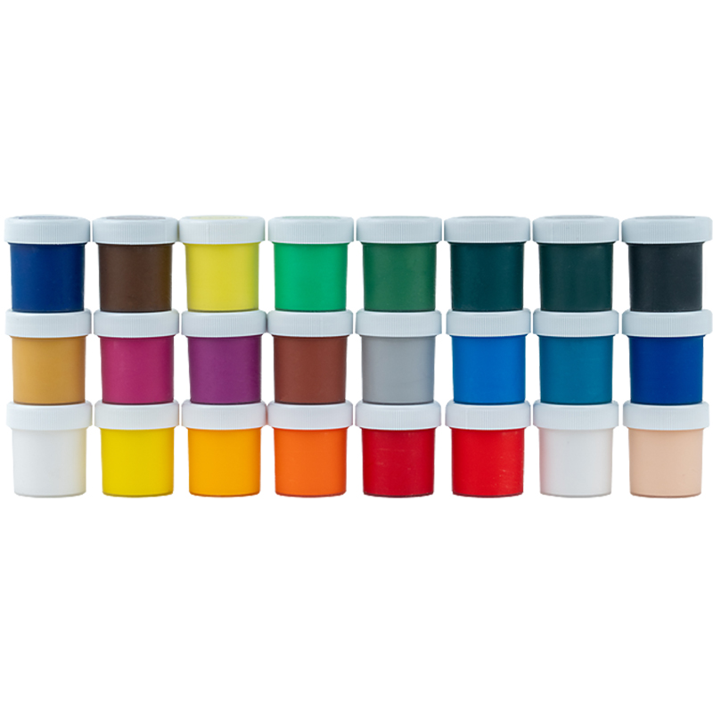 Гуашь 24 цвета., 20 мл Kite Classic (K-097) Kite - фото 3