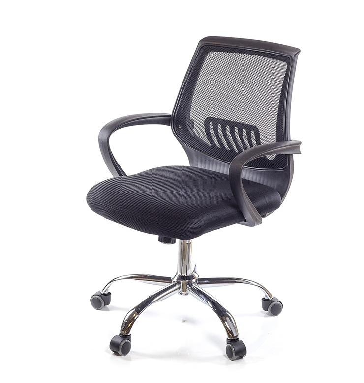 Кресло для персонала Ларк CH PR, черн. АКЛАС - фото 4