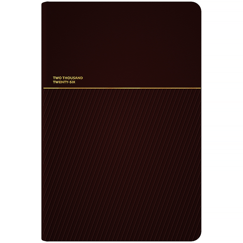 Щоденник 2026 Partner Traces, 145*210, коричневий Axent - фото 2