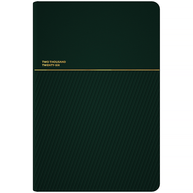 Щоденник 2026 Partner Traces, 145*210, темно-зелений Axent - фото 2