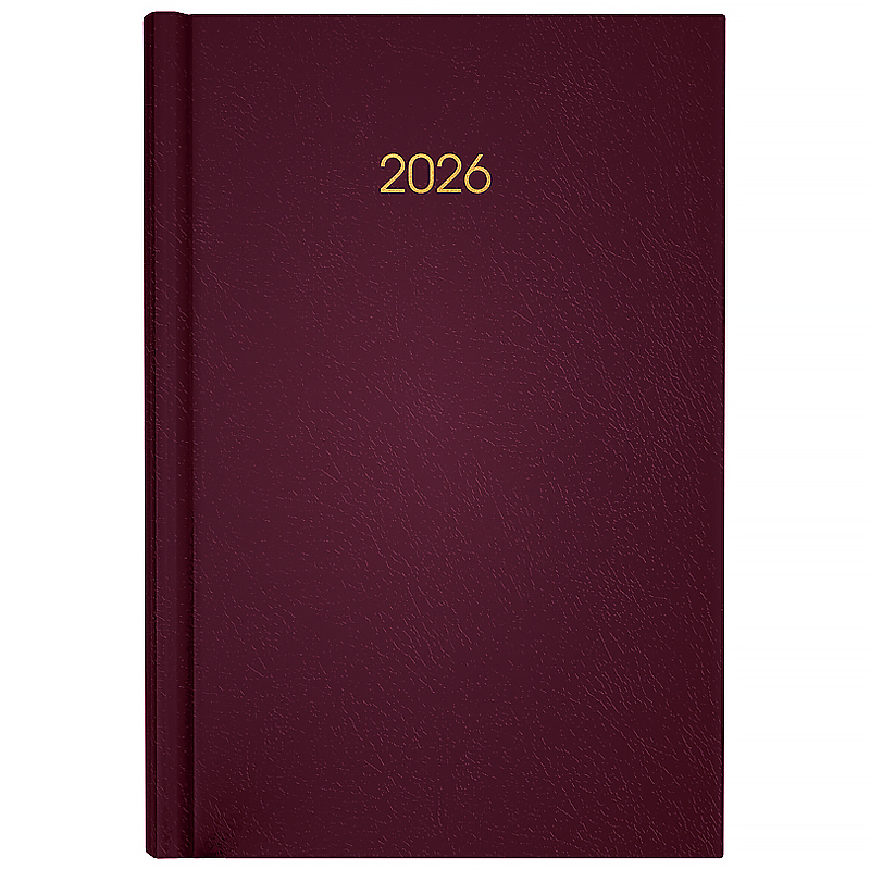 Щоденник 2026 Classic City, 145*210, з/т сливовий Axent - фото 1