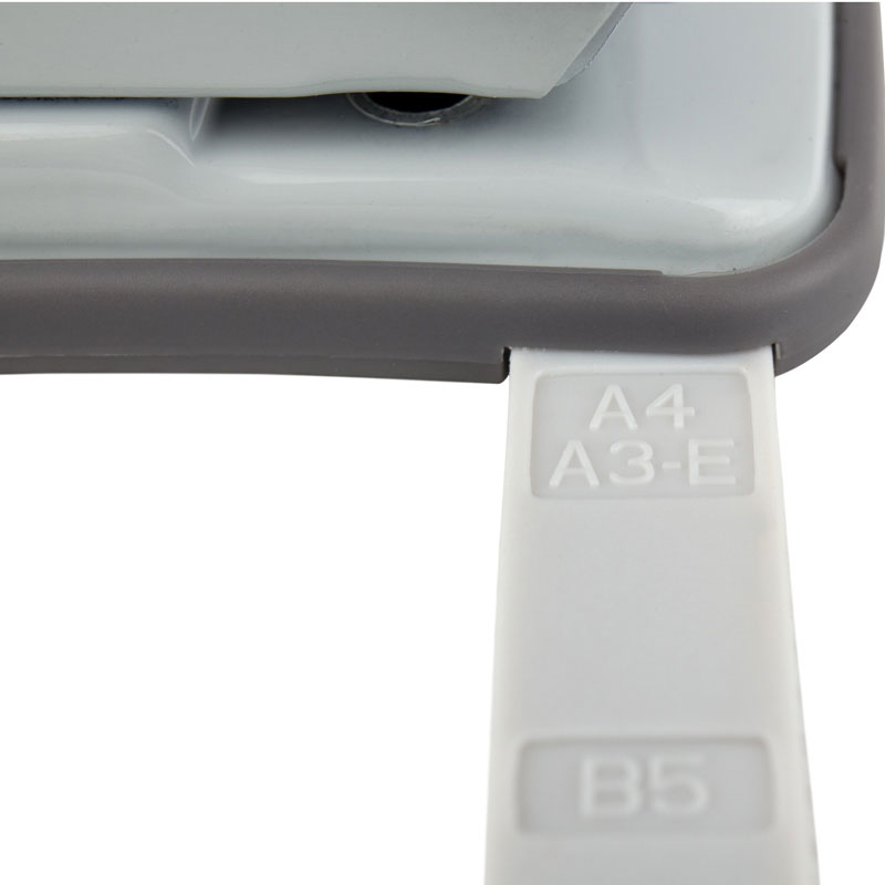 Дырокол на 2 отверстия, до 20 листов Welle-2, пластиковый, красн. Axent - фото 5