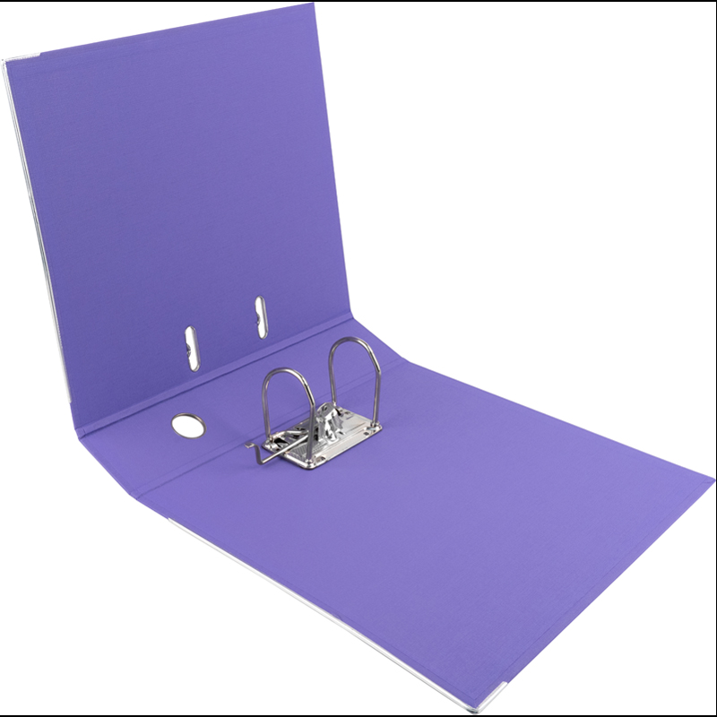 Реєстратор 7,5см. А4 (PP), двосторонній, фіолет. Axent Delta - фото 2