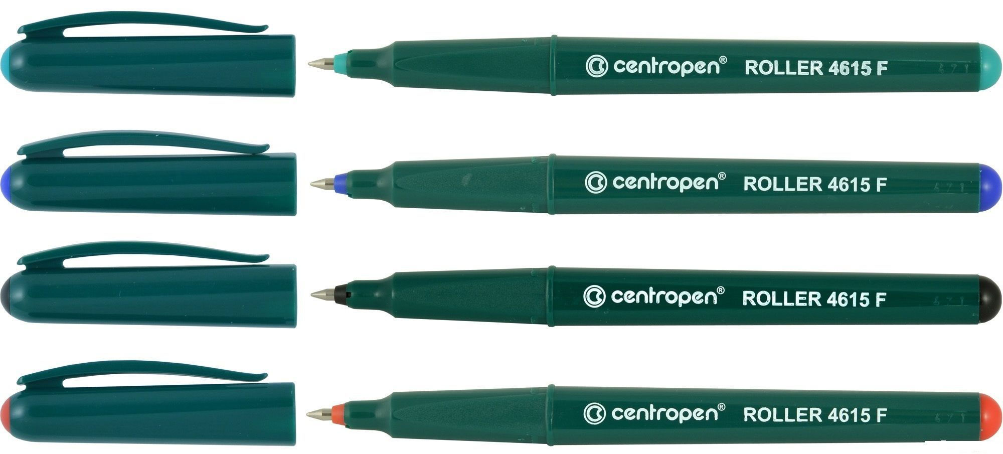 Роллер Ergoline 0,3мм.(F) 4615, корпус зелен., стержень зелен. Centropen - фото 4