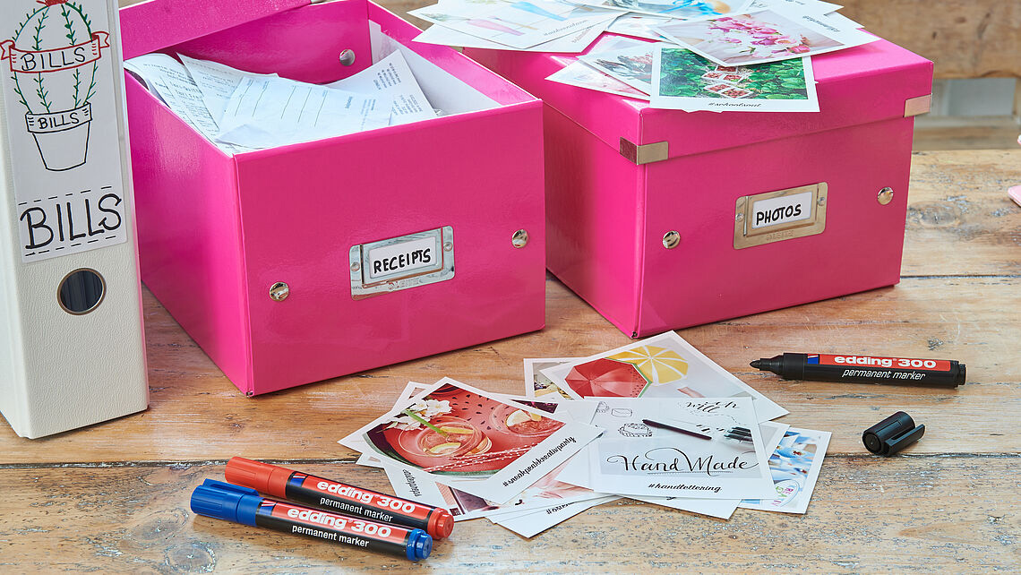 Маркер перманентный, круглое острие 1,5-3мм., 300, желт. Edding - фото 4