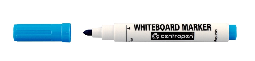 Маркер для дощок, BOARD, кругле вістря 2,5мм., блакит. Centropen - фото 4