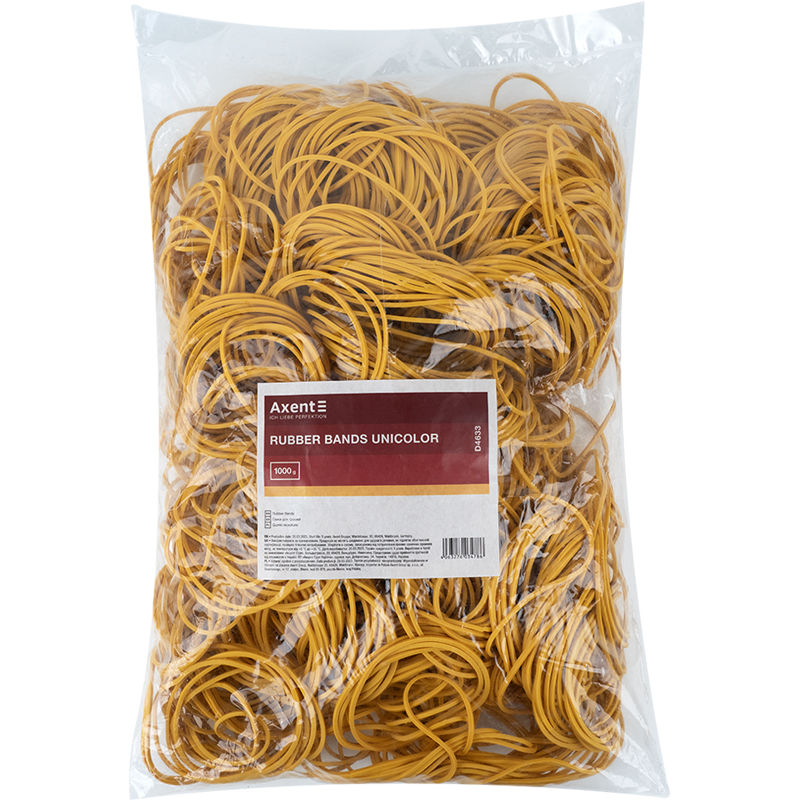 Резинка для денег d=60мм., 1000г., цвет каучук Axent Delta - фото 3