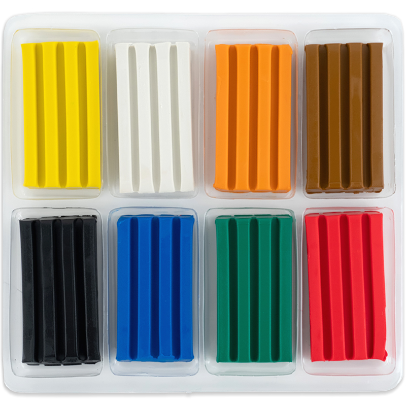 Пластилин восковой, 8 цветов, 160 г. Hot Wheels Kite - фото 3