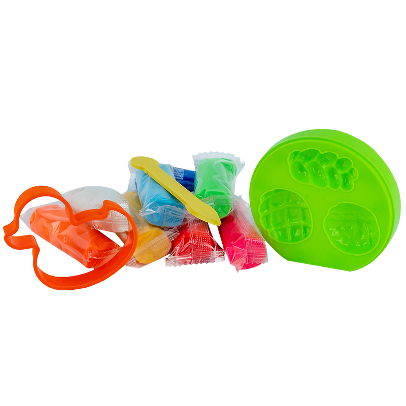 Тісто кольорове, 8*20г+2 формочки+стек Hello Kitty Kite - фото 4