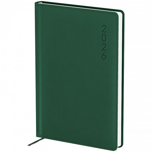Щоденник 2026 Classic Palermo, 145*210, слп/т зелений Axent - фото 1