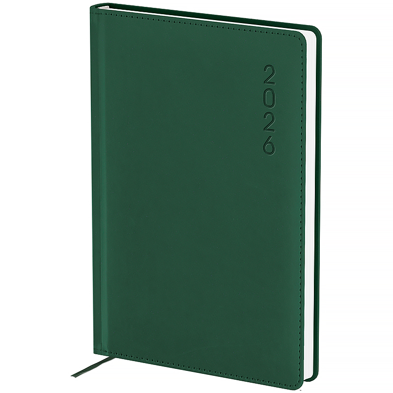 Щоденник 2026 Classic Palermo, 145*210, слп/т зелений Axent - фото 1