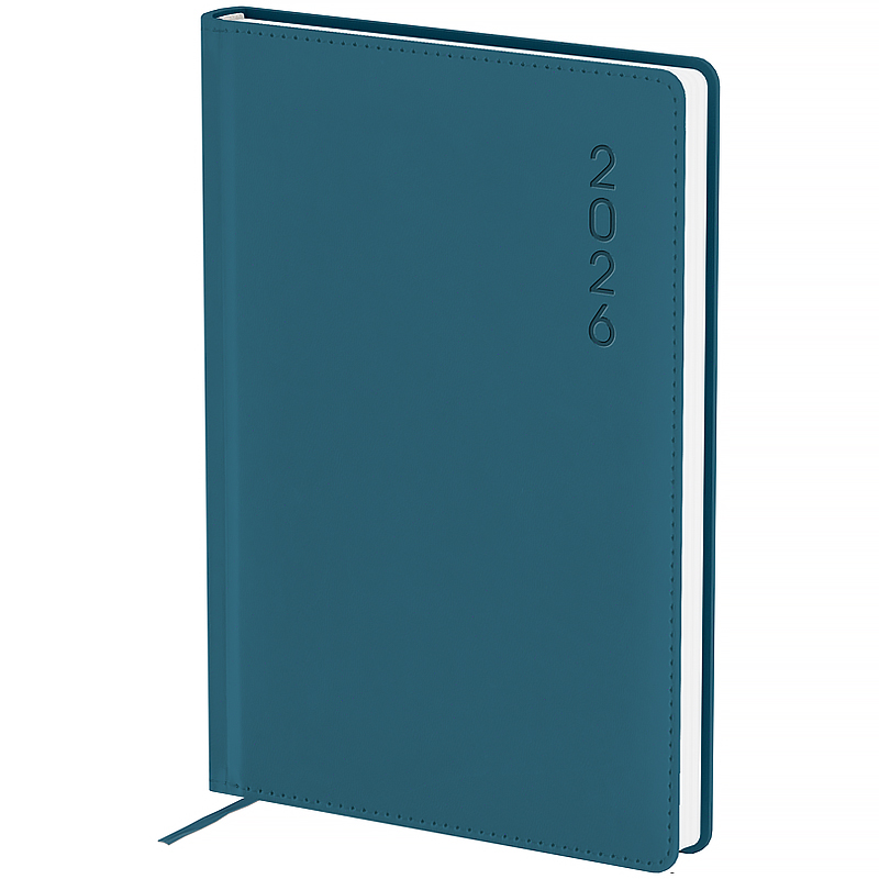 Щоденник 2026 Classic Palermo, 145*210, слп/т синій Axent - фото 1