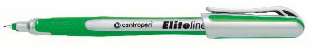 Лінер Elite 0.3мм.(F), корпус зелен., ст. зелен. Centropen - фото 4