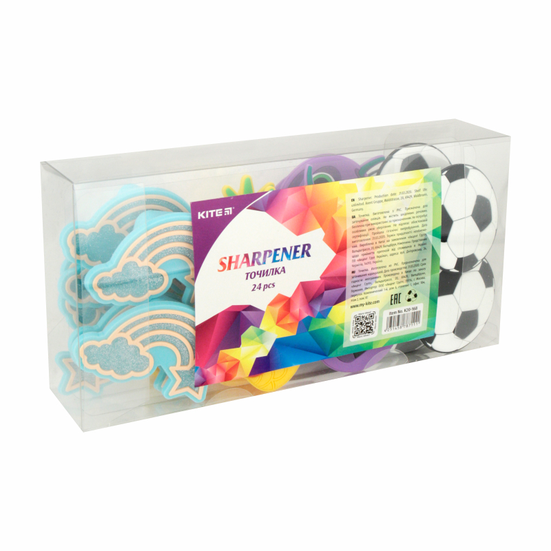 Точилка без контейнера, пластиковая 