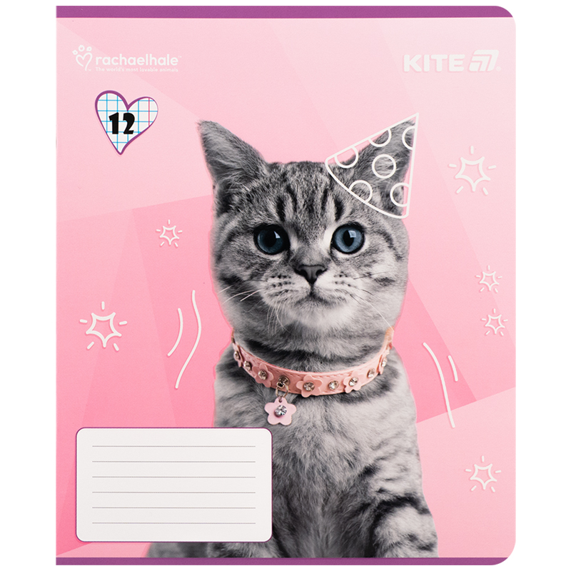 Зошит 12 арк., кл., софт тач + УФ лак, RH (R25-232) Kite - фото 14