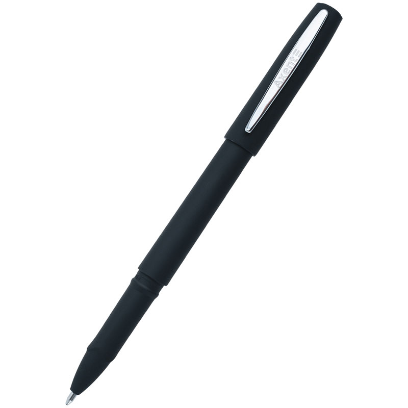 Гельова ручка Premier, корпус чорний, 1,0мм., стрижень чорн. Axent - фото 2