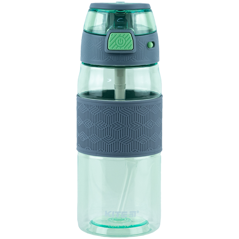 Пляшечка для води 600 мл, зелено-сіра Kite - фото 5