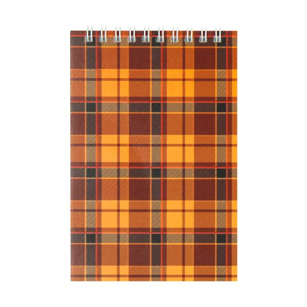 Блокнот на спіралі А6 48арк., клітинка, асорті Axent - фото 4