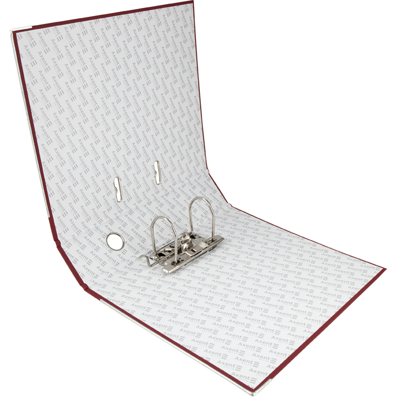 Реєстратор 7,5см. А4 (PP), вишнев. Axent Delta - фото 3