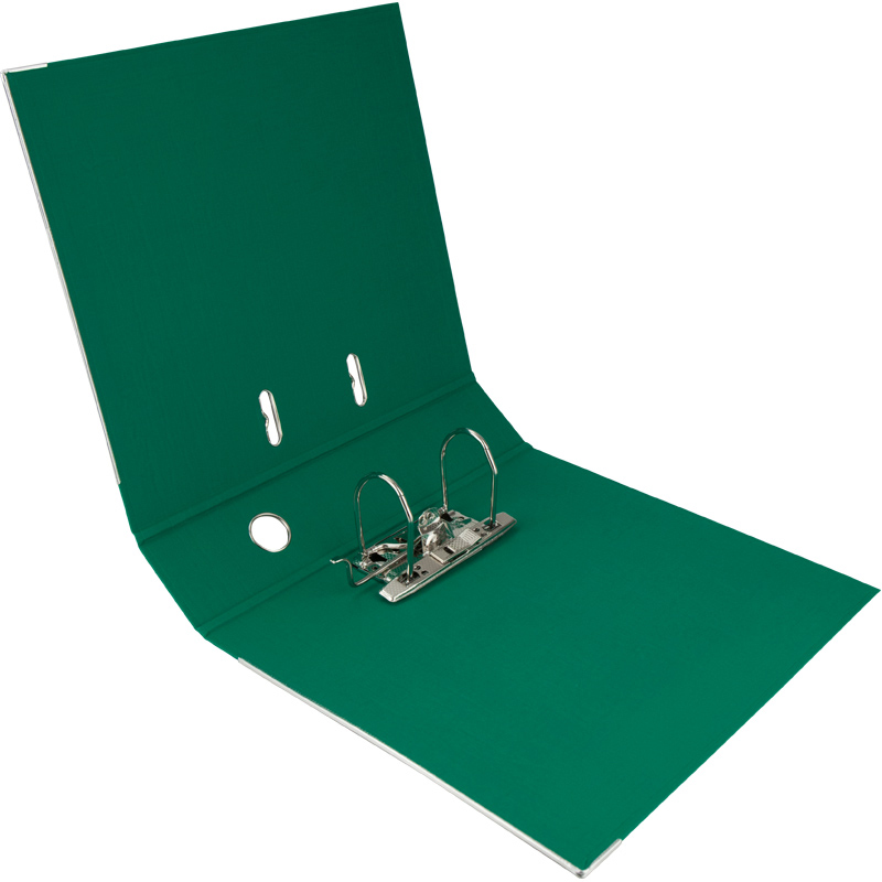 Регистратор 7,5см. А4 (PP) двусторонний, зелен. Axent Delta - фото 3