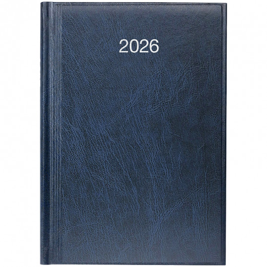 Щоденник 2026 Стандарт Miradur, срібне тиснення, синій Brunnen - фото 1