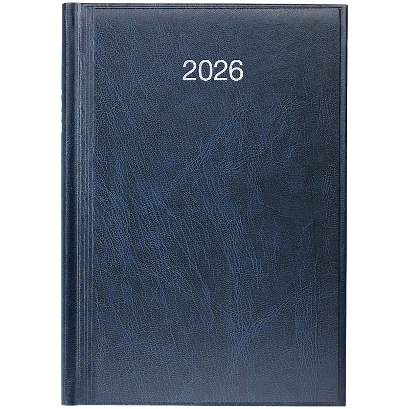 Щоденник 2026 Стандарт Miradur, срібне тиснення, синій Brunnen - фото 1