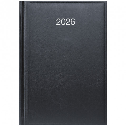 Щоденник 2026 Стандарт Miradur, срібне тиснення, чорний Brunnen - фото 1