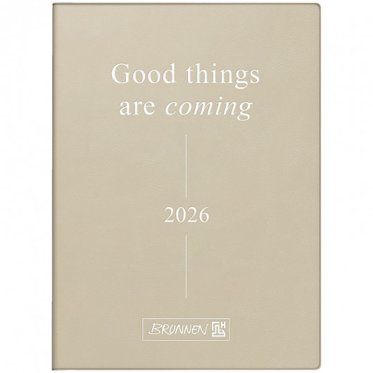 Щоденник 2026 Стандарт Torino Trend, бежевий Brunnen - фото 1