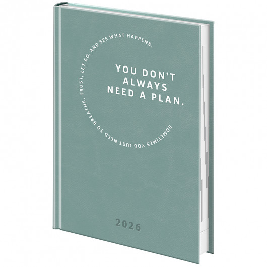 Ежедневник 2026 Стандарт Torino Trend, бирюз. холодный Brunnen - фото 1