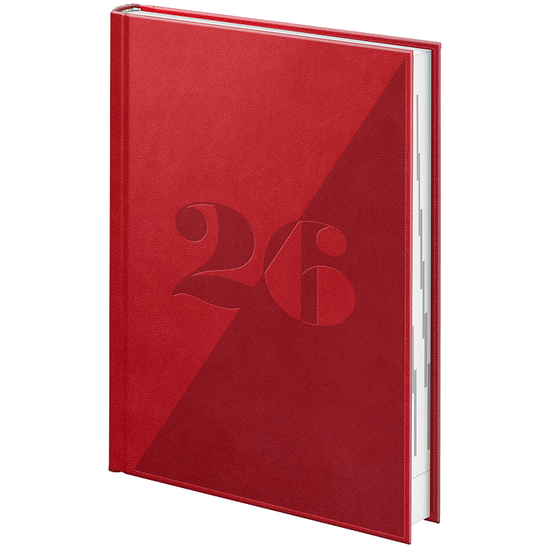 Щоденник 2026 Стандарт Torino Trend, кораловий Brunnen - фото 1