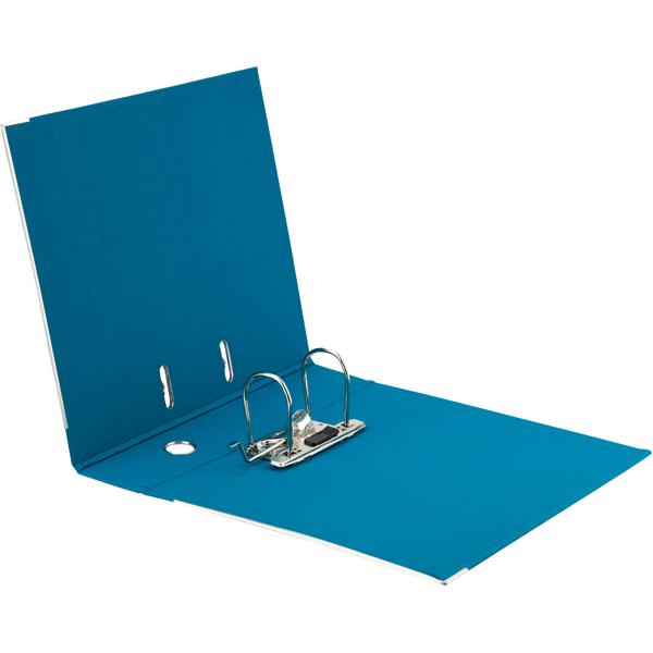 Регистратор 7,5см. А4 (PP двустороннее покрытие) Prestige, бирюз. Axent - фото 3