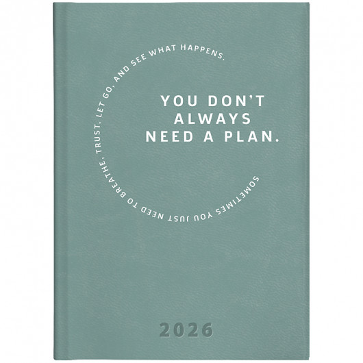 Щоденник 2026 кишеньковий Torino Trend, бірюз. холодний Brunnen - фото 2