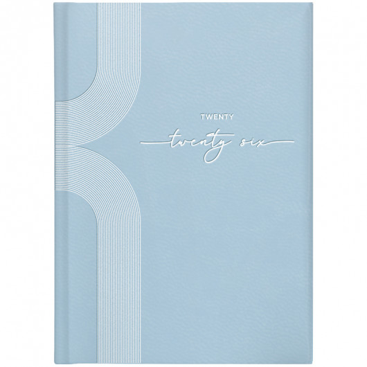 Ежедневник 2026 карманный Torino Trend, голубой Brunnen - фото 2