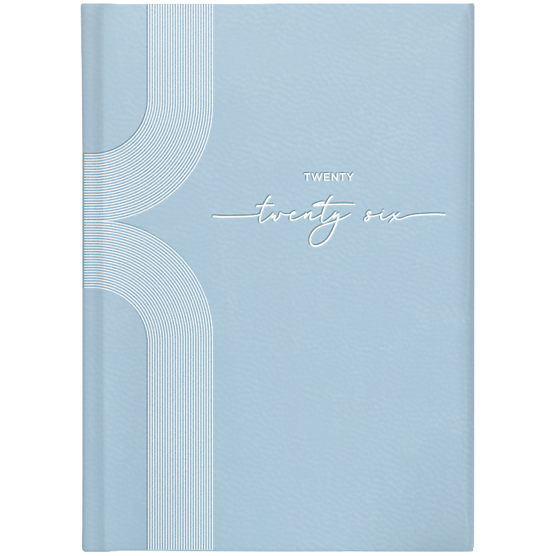 Ежедневник 2026 карманный Torino Trend, голубой Brunnen - фото 2