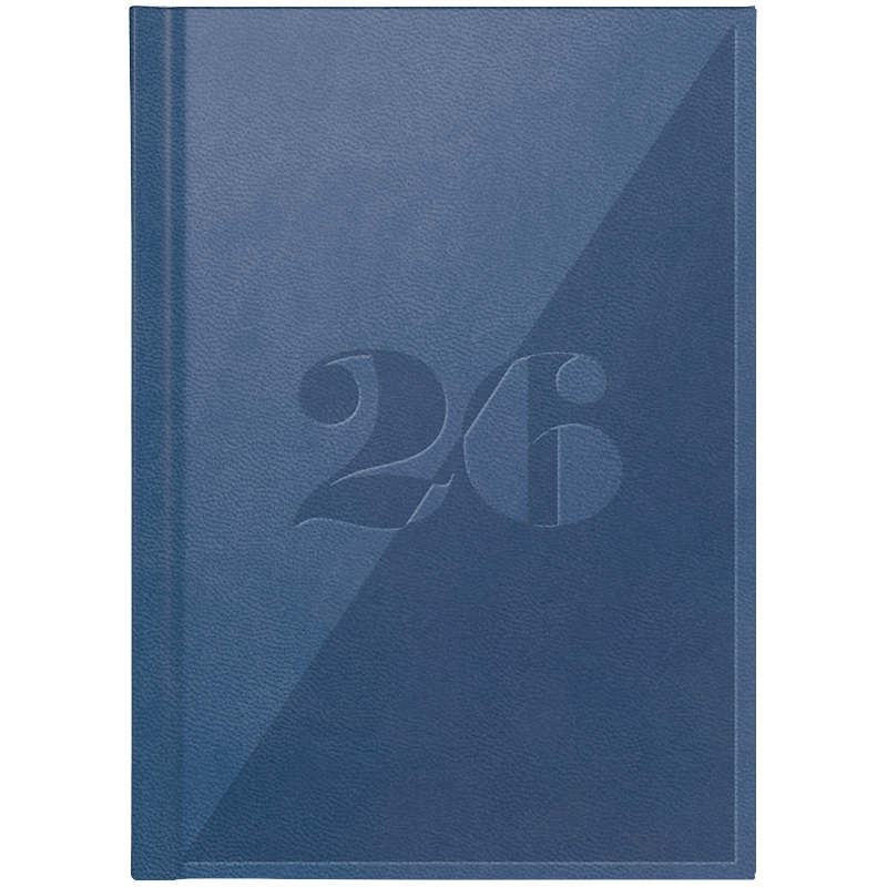 Ежедневник 2026 карманный Torino Trend, синий Brunnen - фото 1