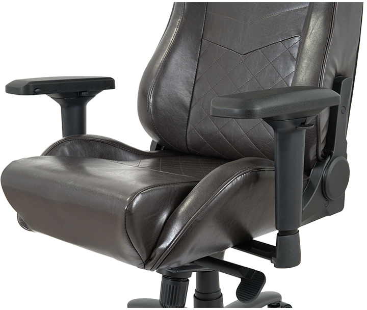 Кресло геймерское Ретчет PL MB (PU-темно-коричневый) коричневый АКЛАС - фото 10